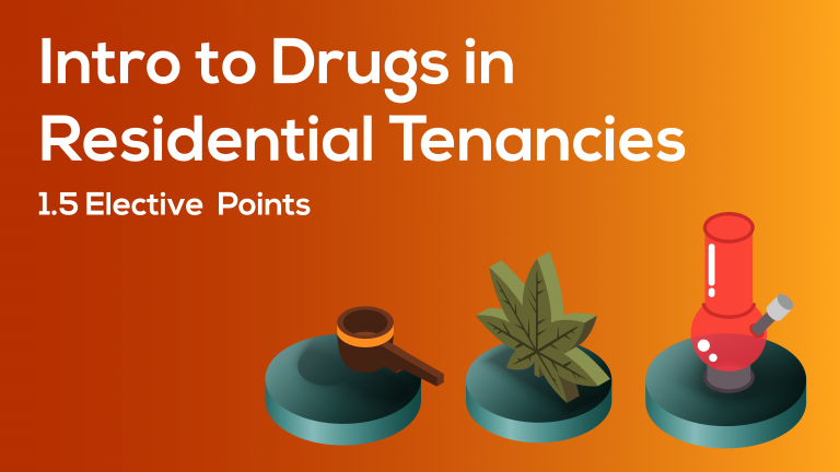 Product image for intro to drugs in residential tenancies. image shows drug paraphenalia